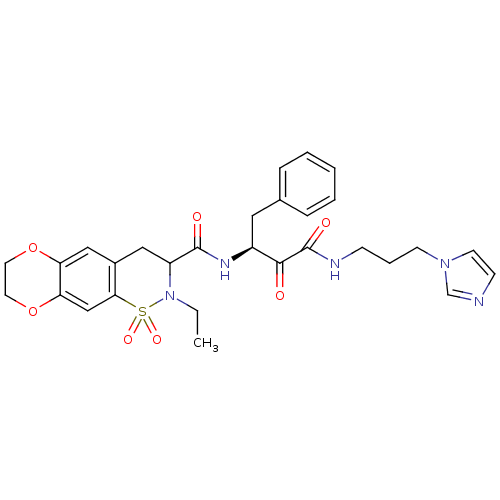 Chemical structure of BindingDB Monomer ID 50142303