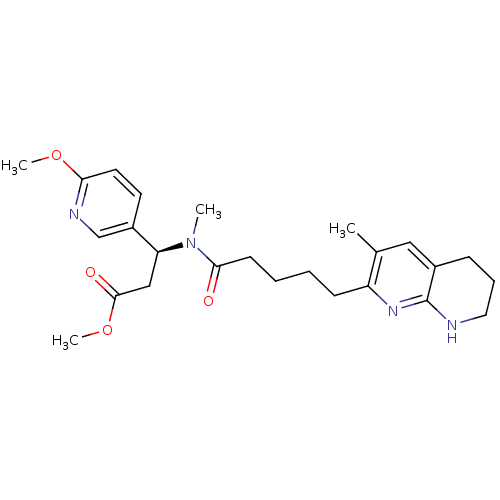 Chemical structure of BindingDB Monomer ID 50142344