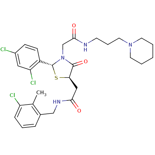 Chemical structure of BindingDB Monomer ID 50142347