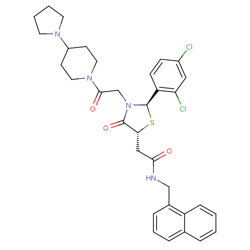 Chemical structure of BindingDB Monomer ID 50142348