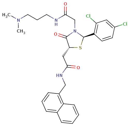 Chemical structure of BindingDB Monomer ID 50142350