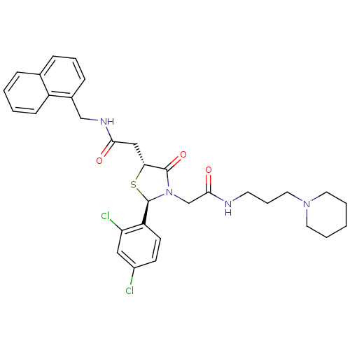 Chemical structure of BindingDB Monomer ID 50142356