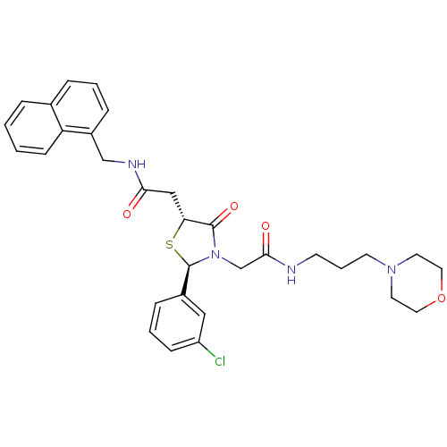 Chemical structure of BindingDB Monomer ID 50142365