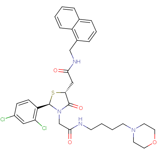 Chemical structure of BindingDB Monomer ID 50142375