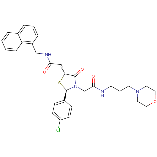 Chemical structure of BindingDB Monomer ID 50142384