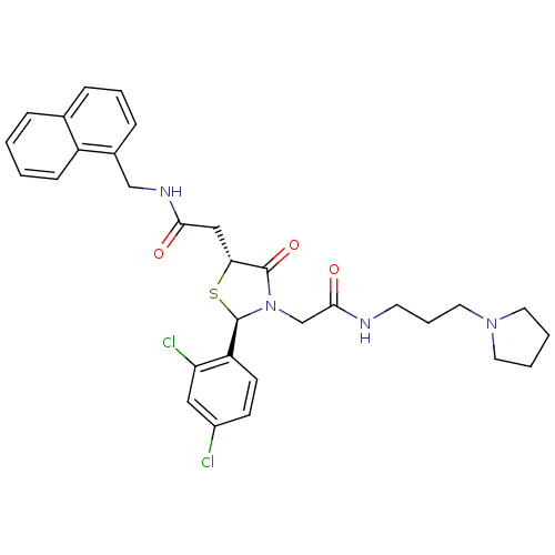 Chemical structure of BindingDB Monomer ID 50142390