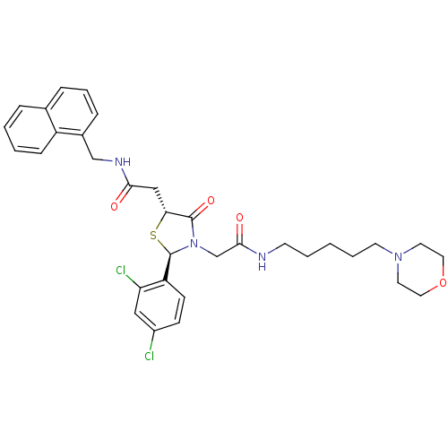 Chemical structure of BindingDB Monomer ID 50142395