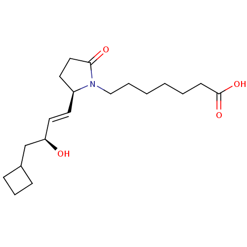 Chemical structure of BindingDB Monomer ID 50142474