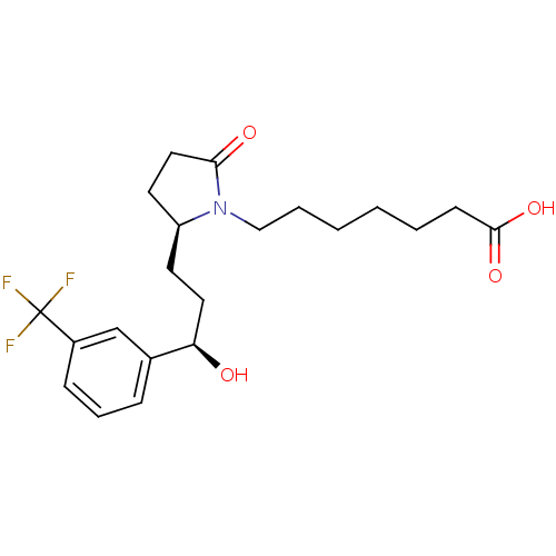 Chemical structure of BindingDB Monomer ID 50142489