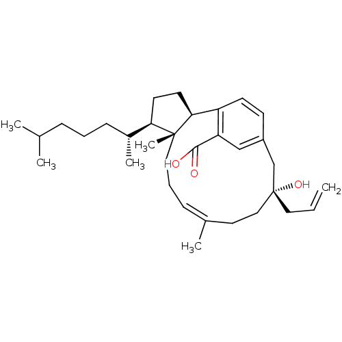 Chemical structure of BindingDB Monomer ID 50142547