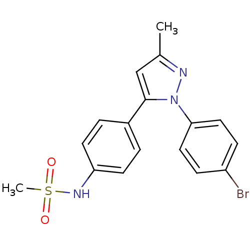 Chemical structure of BindingDB Monomer ID 50142585