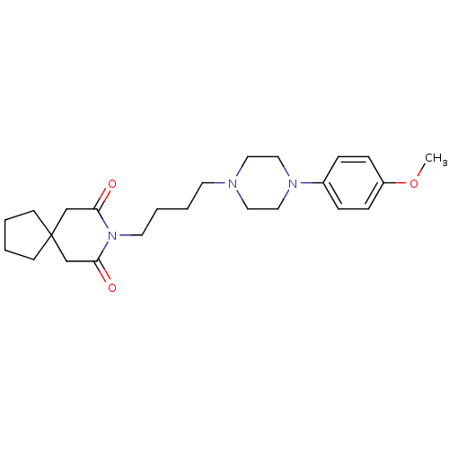 Chemical structure of BindingDB Monomer ID 50142635