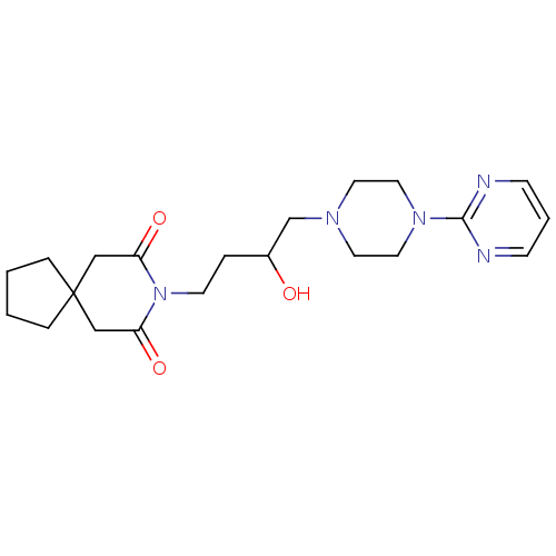Chemical structure of BindingDB Monomer ID 50142637
