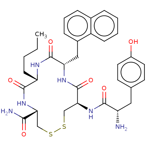 Chemical structure of BindingDB Monomer ID 50142697