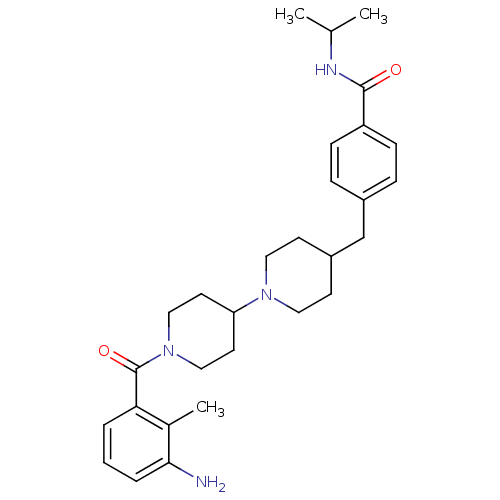 Chemical structure of BindingDB Monomer ID 50142801
