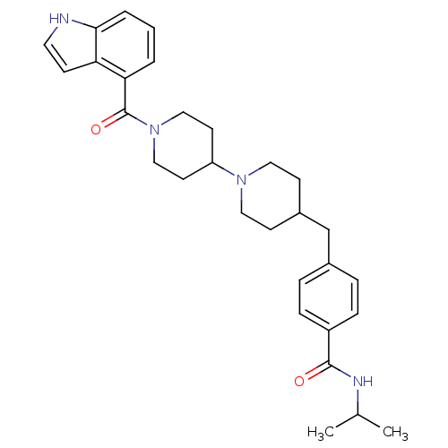 Chemical structure of BindingDB Monomer ID 50142805