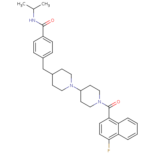 Chemical structure of BindingDB Monomer ID 50142809