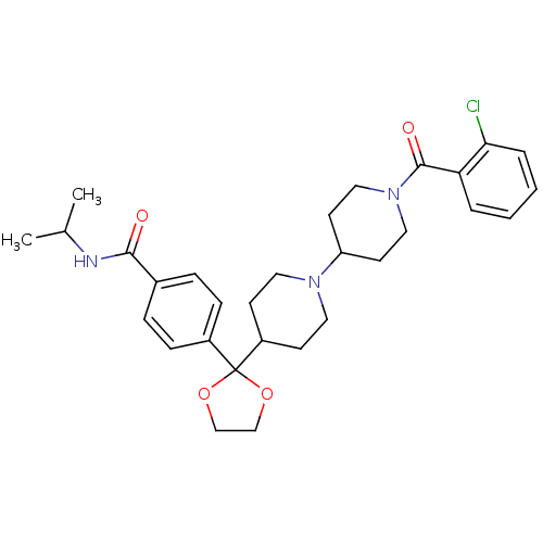 Chemical structure of BindingDB Monomer ID 50142810