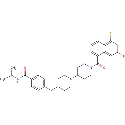 Chemical structure of BindingDB Monomer ID 50142813