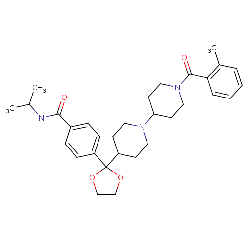 Chemical structure of BindingDB Monomer ID 50142818