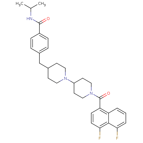 Chemical structure of BindingDB Monomer ID 50142820