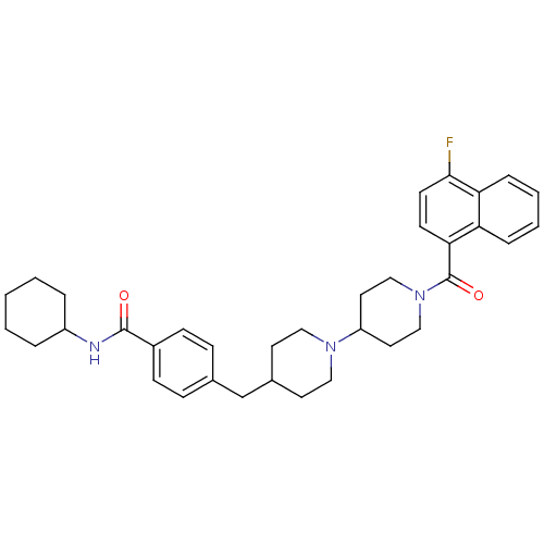 Chemical structure of BindingDB Monomer ID 50142823