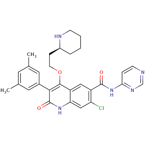 Chemical structure of BindingDB Monomer ID 50142829