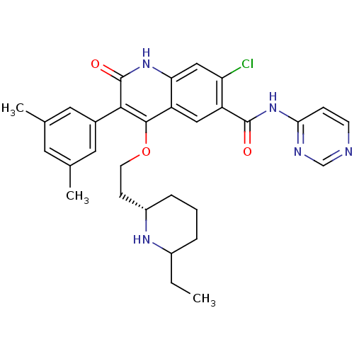Chemical structure of BindingDB Monomer ID 50142832