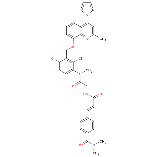 Chemical structure of BindingDB Monomer ID 50142944