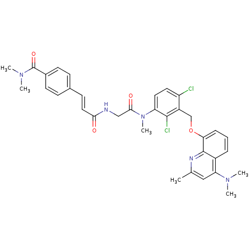 Chemical structure of BindingDB Monomer ID 50142945