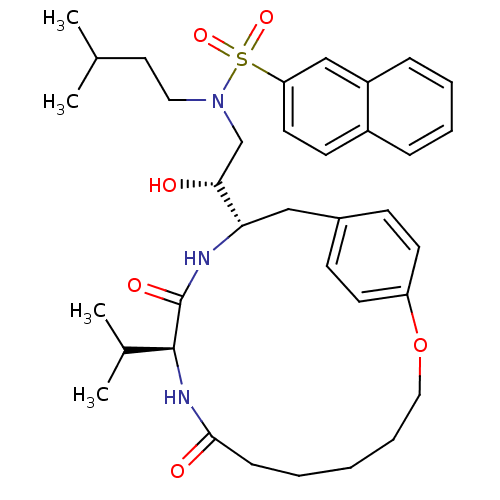Chemical structure of BindingDB Monomer ID 50142965