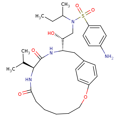 Chemical structure of BindingDB Monomer ID 50142974