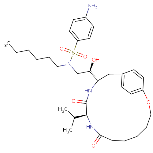 Chemical structure of BindingDB Monomer ID 50142982