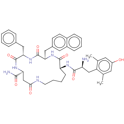 Chemical structure of BindingDB Monomer ID 50143181