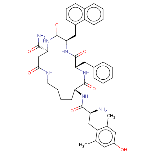 Chemical structure of BindingDB Monomer ID 50143182