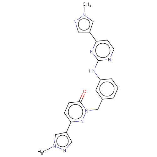 Chemical structure of BindingDB Monomer ID 50143254