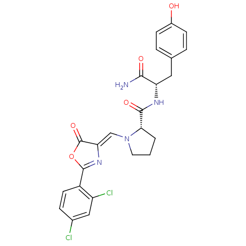 Chemical structure of BindingDB Monomer ID 50143328