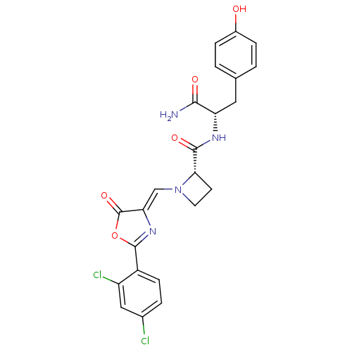 Chemical structure of BindingDB Monomer ID 50143329