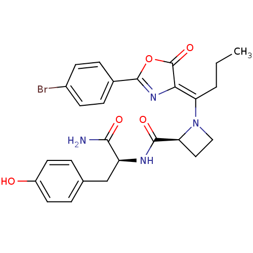 Chemical structure of BindingDB Monomer ID 50143334