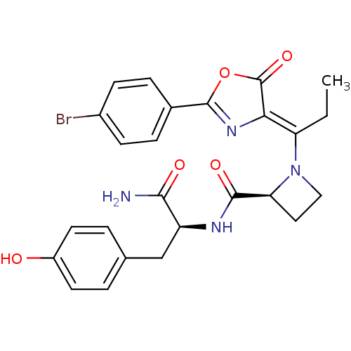 Chemical structure of BindingDB Monomer ID 50143337