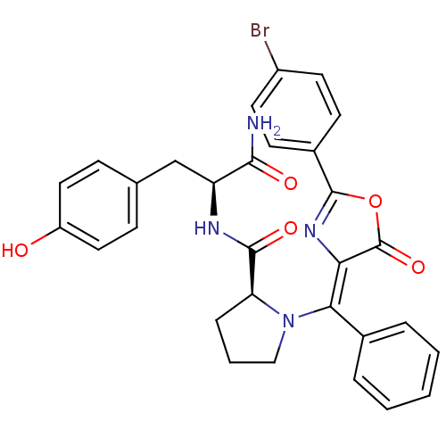Chemical structure of BindingDB Monomer ID 50143338