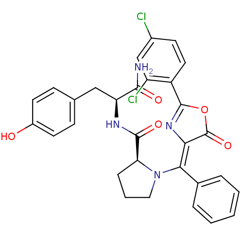 Chemical structure of BindingDB Monomer ID 50143341