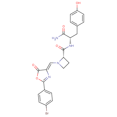 Chemical structure of BindingDB Monomer ID 50143342