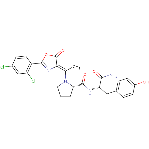 Chemical structure of BindingDB Monomer ID 50143343