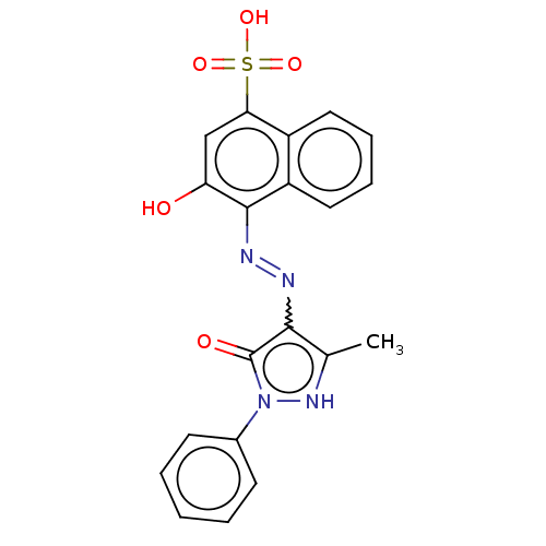 Chemical structure of BindingDB Monomer ID 50143420