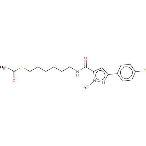 Chemical structure of BindingDB Monomer ID 50143422