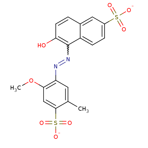Chemical structure of BindingDB Monomer ID 50143429