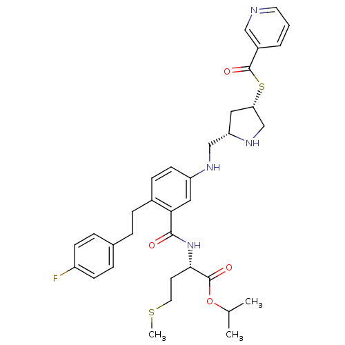 Chemical structure of BindingDB Monomer ID 50143597
