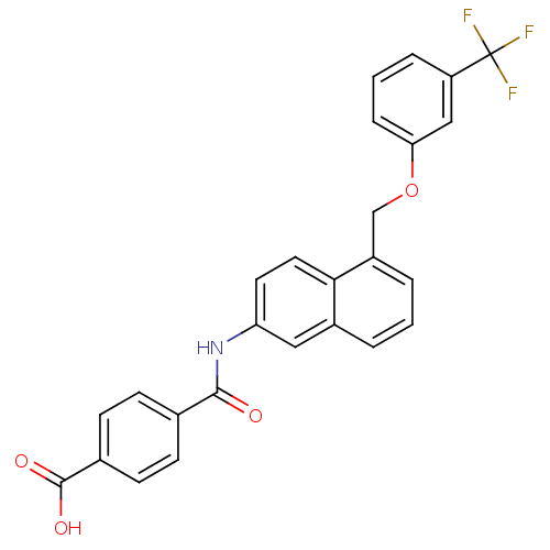 Chemical structure of BindingDB Monomer ID 50143620