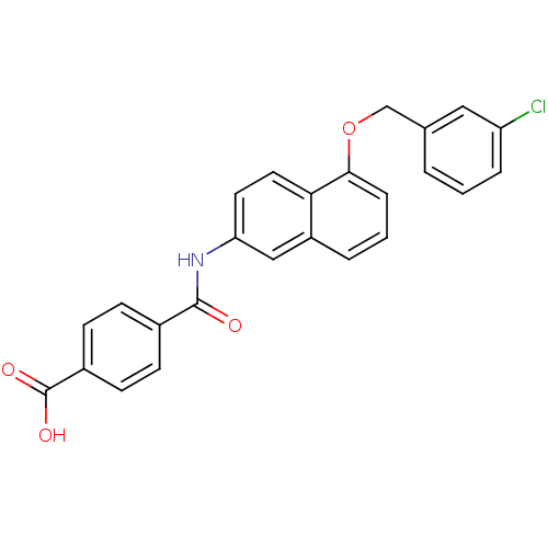 Chemical structure of BindingDB Monomer ID 50143621